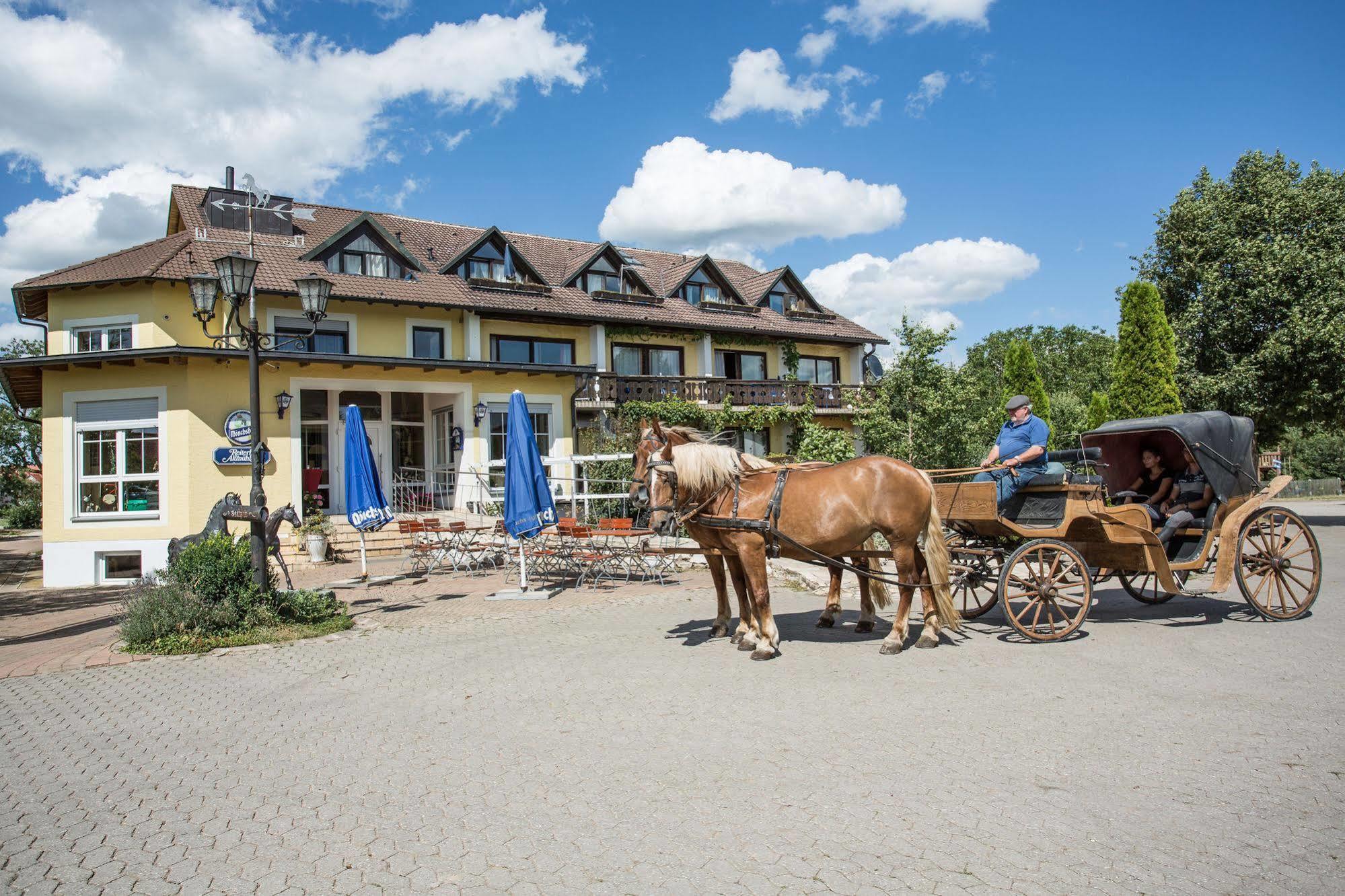 Hotel Reiterhof-Altmuehlsee Gunzenhausen Exterior foto